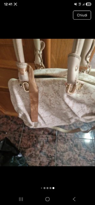 Borsa Liu Jo Beige e Oro