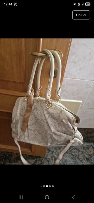 Borsa Liu Jo Beige e Oro