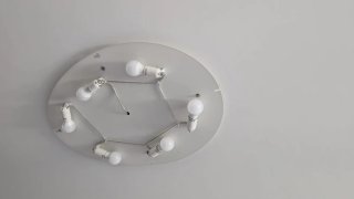 Lámpara de techo diseño moderno de poliuretano