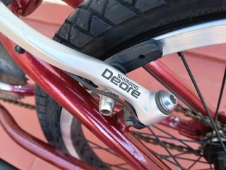 Bicicleta BMX Monty Roja