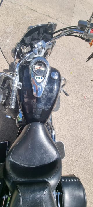 Kawasaki Vulcan 900 Classic Negra