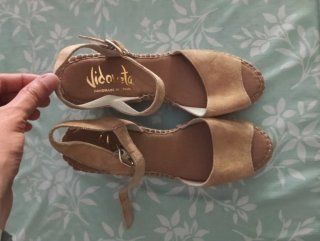 Sandalias cuña Vidorreta Talla 38