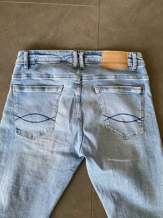 Pantalón Vaquero Largo Azul