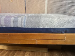 Litera IKEA madera con escalera