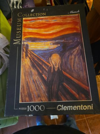 Puzzle El Grito Munch 1000 piezas Clementoni