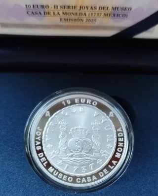 La moneda más bella jamás acuñada Columnario 1737