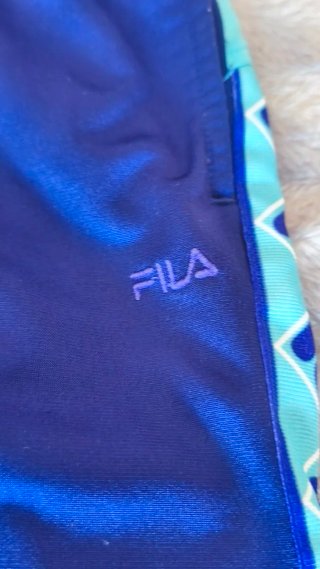 Pantalones de chándal Fila Vintage Azul/Teal