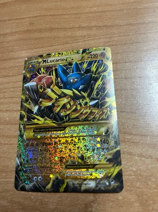 Cartas Fanmade Mega Charizard y Mega Lucario