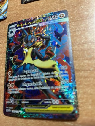 Cartas Fanmade Mega Charizard y Mega Lucario