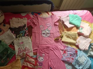 Lote Ropa Niña Talla 7/8..regalo de gafas de sol .