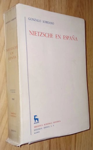 NIETZSCHE EN ESPAÑA - LIBRO FILOSOFÍA HISTORIA -