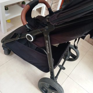Carro de paseo Kinderkraft negro