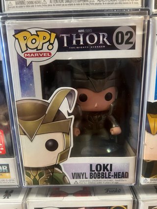 Funko Pop! Loki 02 Thor Marvel Vinyl Bobble-Head