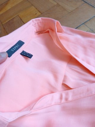 Blusa Esprit color salmón