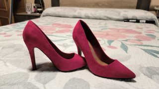 Zapatos de tacón Rojo