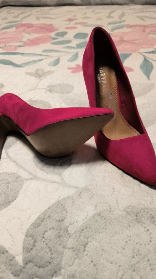 Zapatos de tacón Rojo