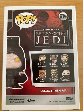 Funko Pop! Star Wars Emperador Palpatine #614