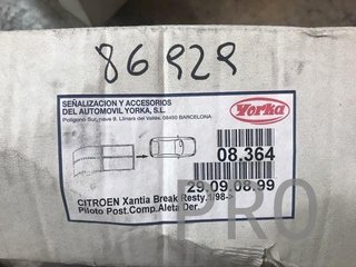 Piloto  citroen xantia aleta derecho nuevo