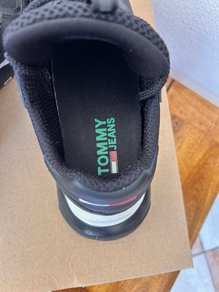 Scarpe Tommy Jeans Uomo Nero Multicolor