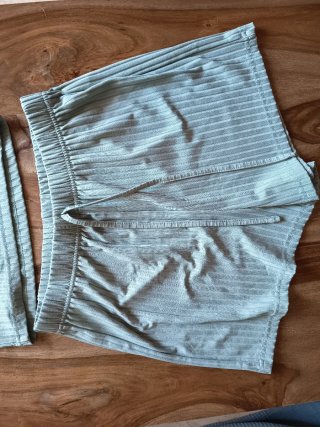 Conjunto pijama verano chica turquesa talla S