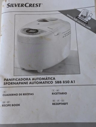 Panificadora Silvercrest Lidl
