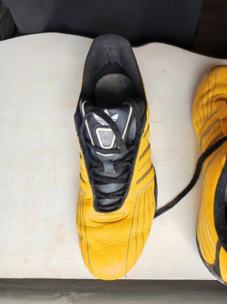 Adidas Goodyear Race Vintage Talla 44 Amarillas