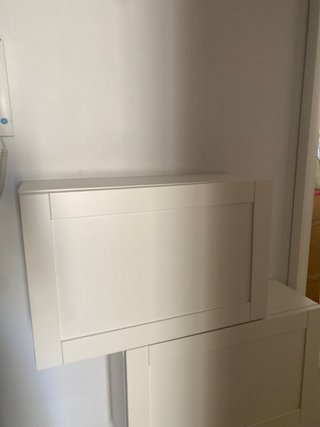 Mueble de almacenaje blanco