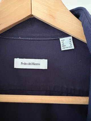 Camisa Pedro del Hierro Azul Marino Talla M