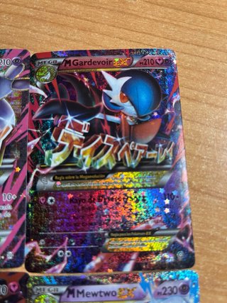 Cartas Fanmade Mega Gardevoir y Mega Mewtwo