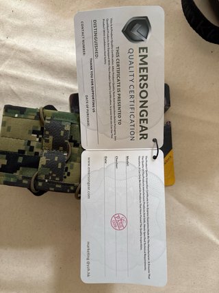 Emerson Funda Táctica Camuflaje 2 unidades