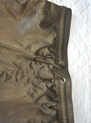 Gucci Bañador Hombre Negro Multicolor