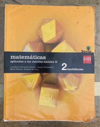 Matemáticas aplicadas a las ciencias sociales I...