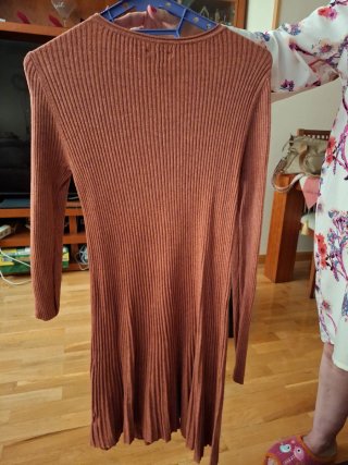 Vestido Hug & Clau Talla S Naranja