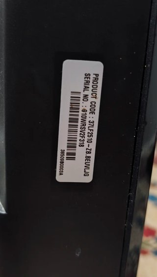 TV LCD LG 37 (Modello 37LF2510)