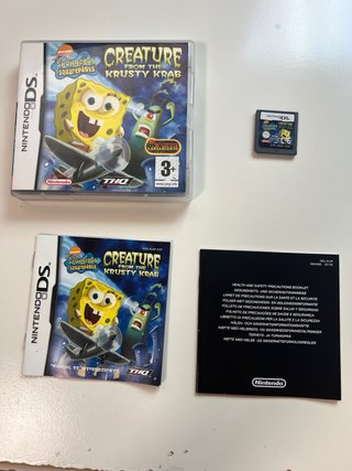 SpongeBob Squarepants Creature from Krusty Krab DS