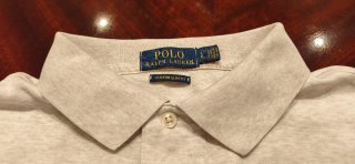 POLO CABALLERO POLO RALPH LAUREN, BEIGE, TALLA L.