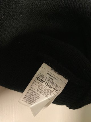Gorro Carhartt Negro
