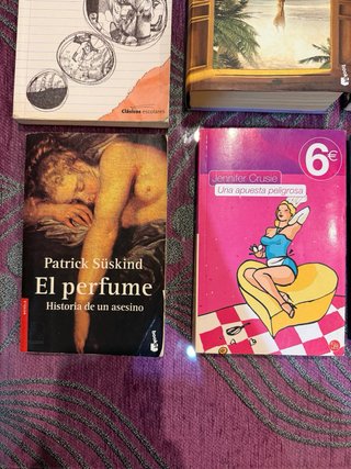 Lote 6 Libros Romantica, thriller, etc