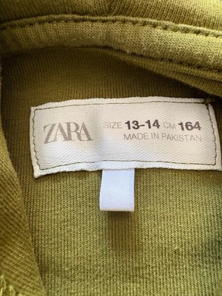 Sudadera Zara California T.13-14