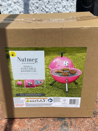 Barbacoa Portátil Nutmeg Outdoor Rosa