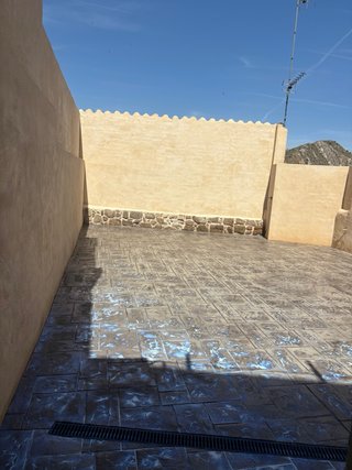 Hormigón impreso para exteriores