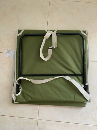 Silla de playa Lidl Rocktrail verde sin usar
