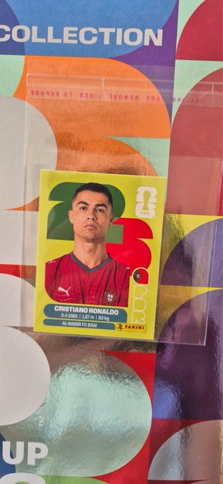 Cromos Cristiano Ronaldo Panini Mundial 2026