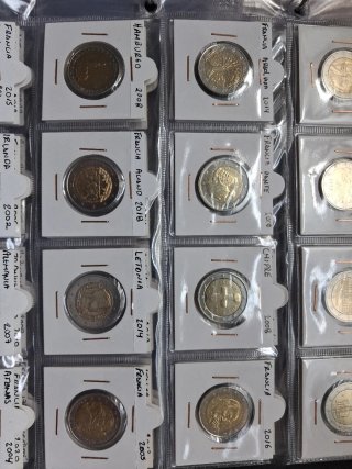 Monedas 2€ Colección Difícil