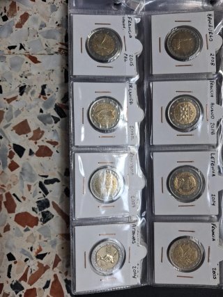 Monedas 2€ Colección Difícil