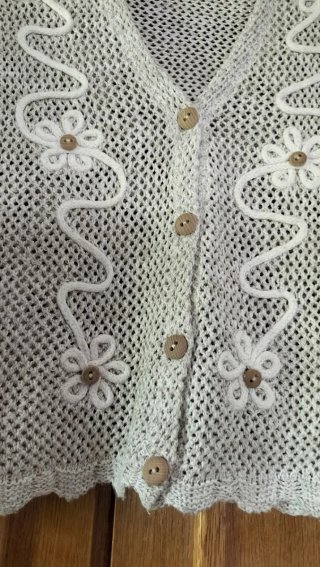 Chaquetita de punto vintage
