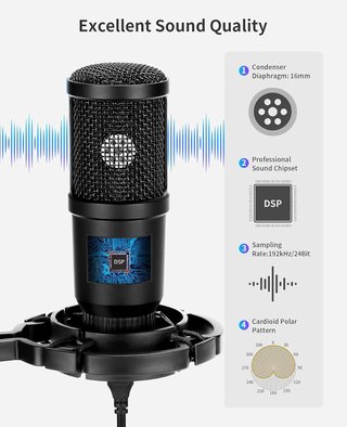 Micrófono USB Gaming NIMASO Nuevo