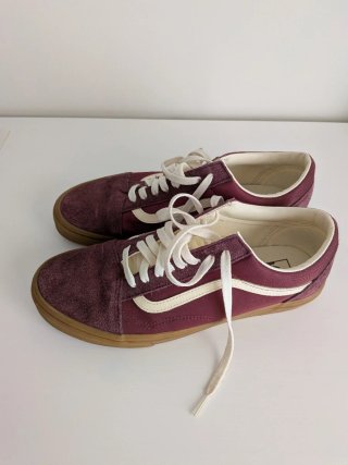 Zapatillas Vans Marrones/Rojas