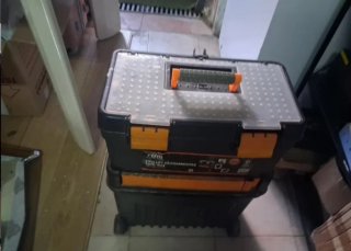 Caja de herramientas DMD con ruedas