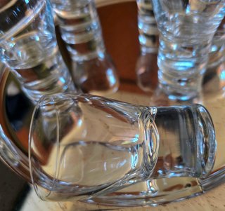 Set 6 Bicchierini Liquore Vetro